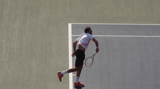 15 楽天ジャパンオープン 準々決勝 錦織 チリッチ 15東京 テニスのbonjin
