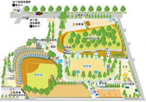 熱田神宮公園マップ引用　テニスのBonJin