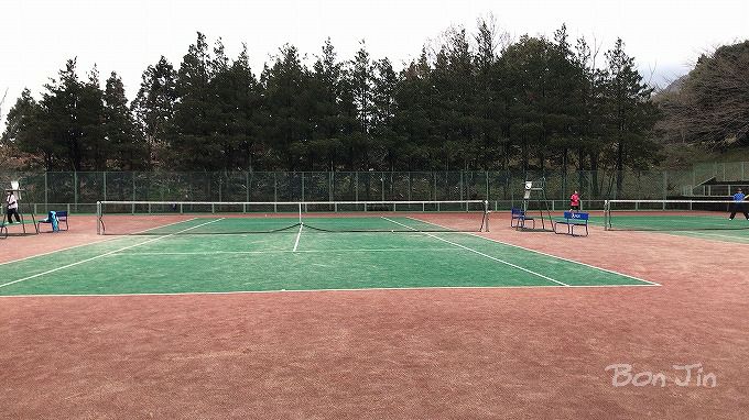 養老公園テニスコート　bonjin028.com/tennis