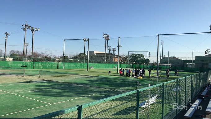 海津テニスコート　テニスのBonJin