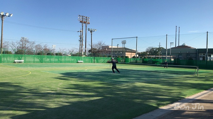 海津テニスコート　テニスのBonJin
