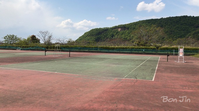 木曽川犬山緑地テニスコート　テニスのBonJin