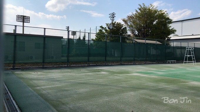 山の田公園テニス場 テニスのBonJin