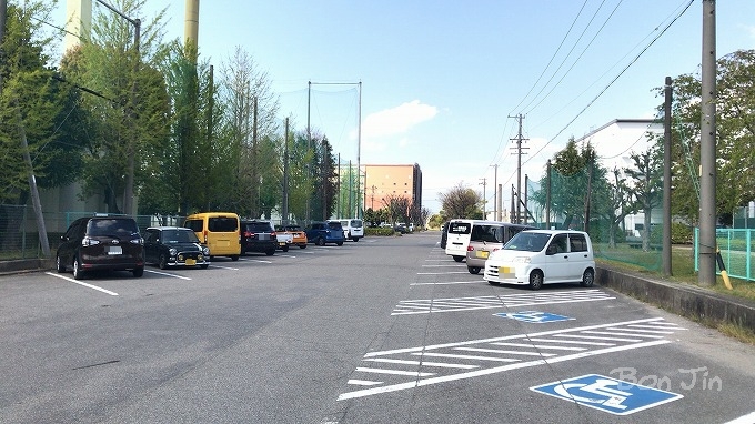 山の田公園テニス場 テニスのBonJin