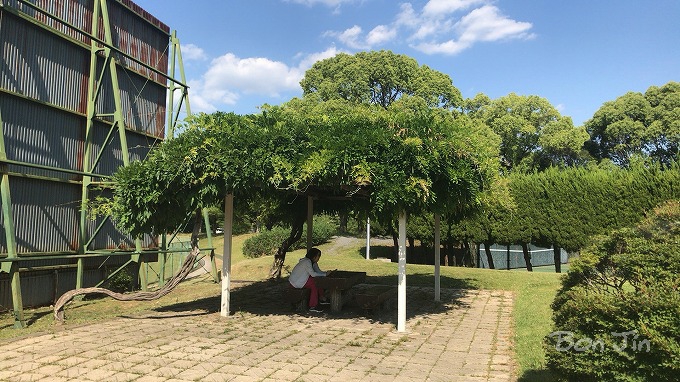 朝宮公園テニスコート　テニスのBonJin