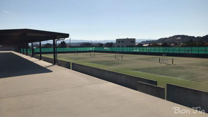 和倉温泉運動公園テニスコート　テニスのBonJin