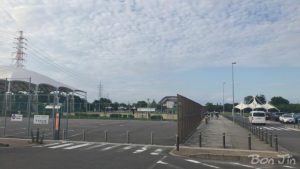 碧南市臨海公園　テニスのBonJin