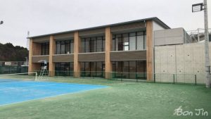 岡崎市龍北総合運動場テニスコート　テニスのBonJin